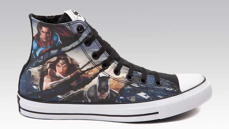 dc comics converse shoes