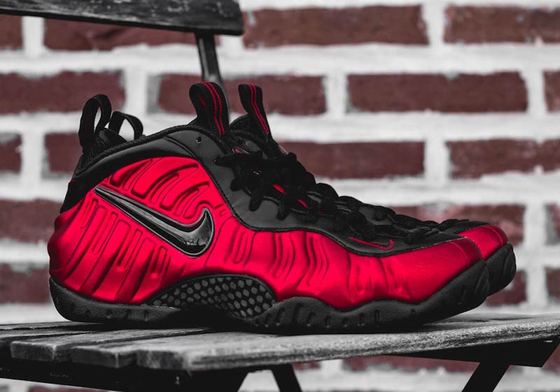 red and white foamposites 2019