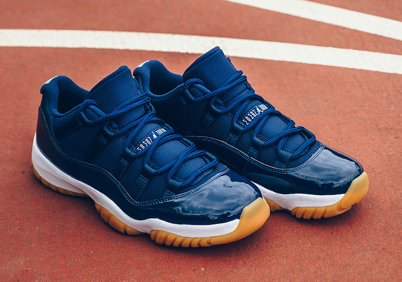 Air Jordan 11 Retro Low Midnight Navy Gum | Soleracks