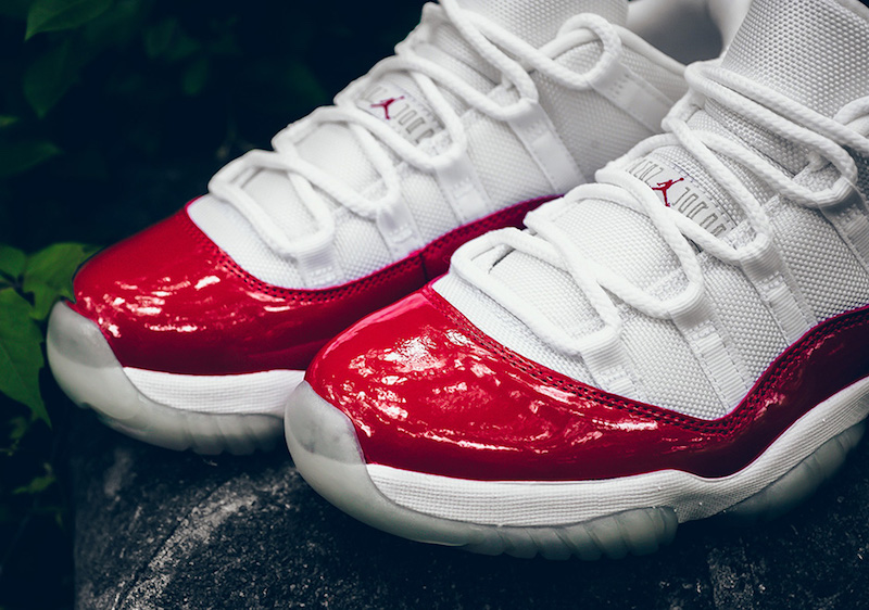 jordan 11 red and white