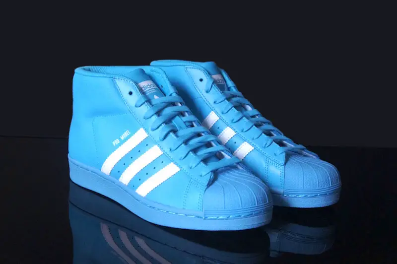 blue adidas shoes 
