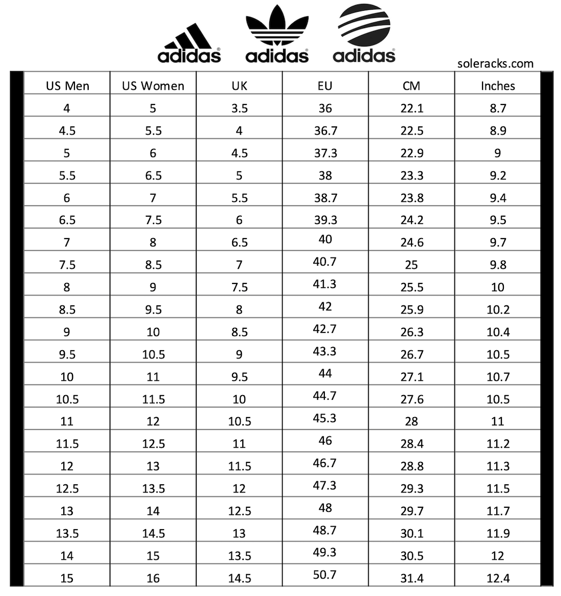 Mens To Womens Shoe Size Conversion Chart Adidas Monitoring solarquest in