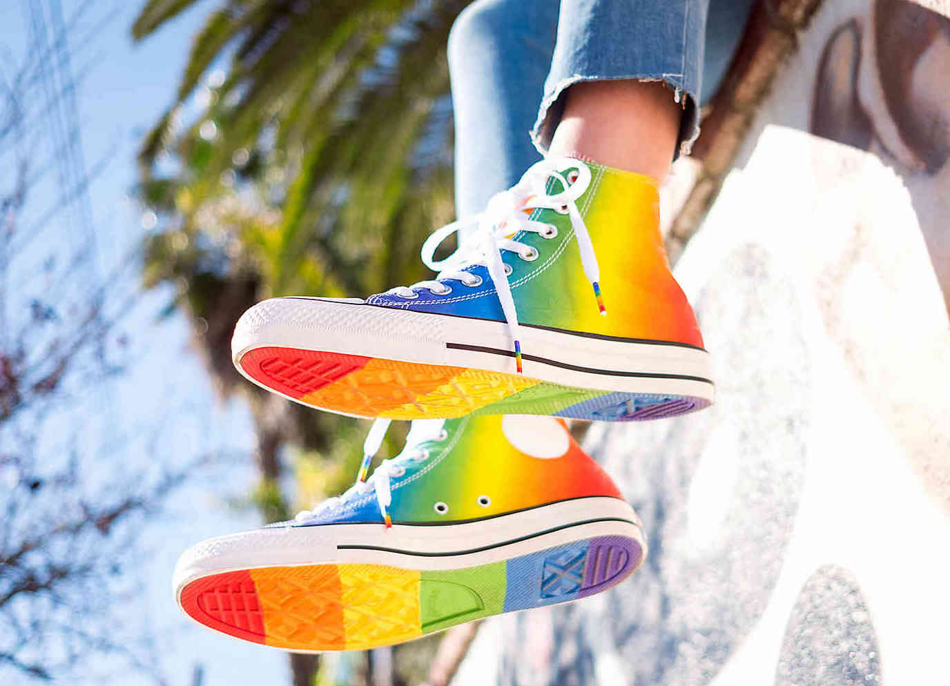gay pride vans shoes