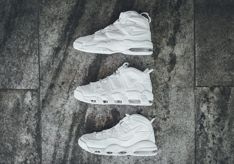 air uptempo triple white