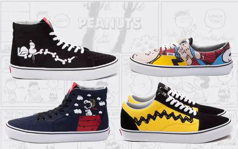 Vans x Peanuts Shoes And Apparel 