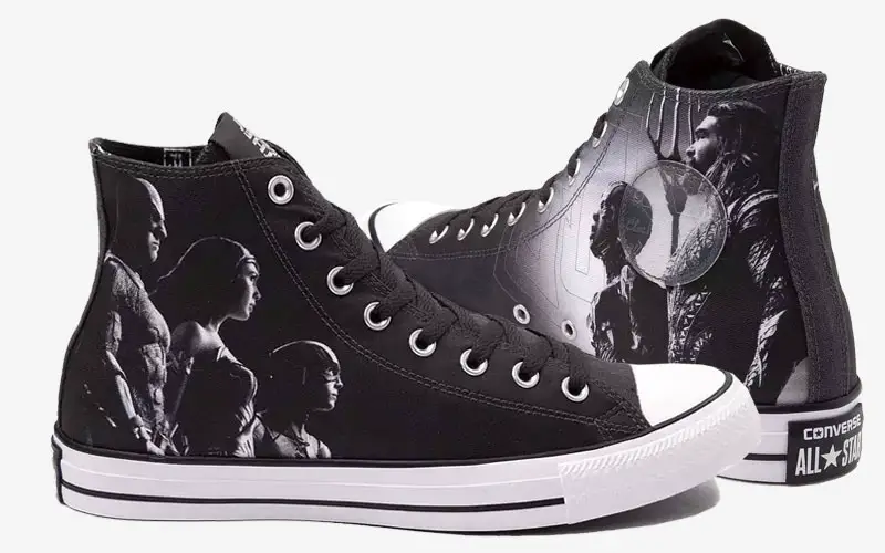 justice league converse shoes