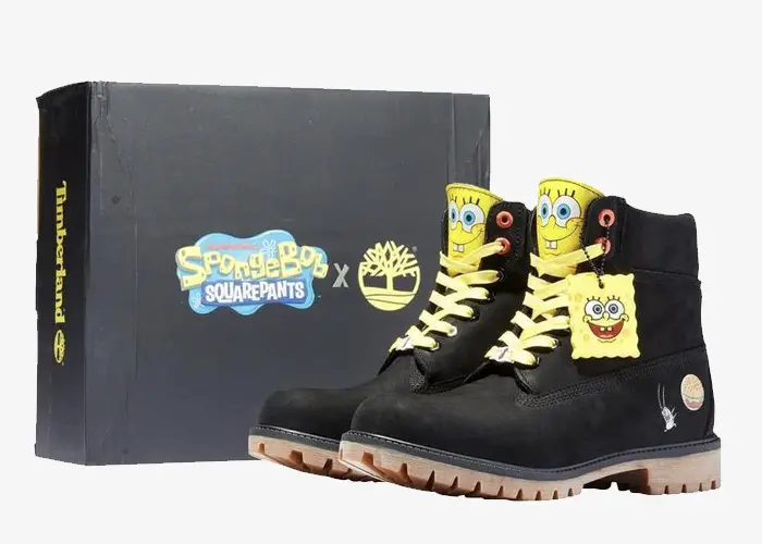 spongebob shoes timberland