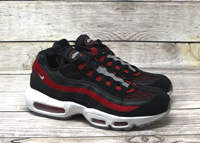 air max 95 black and red