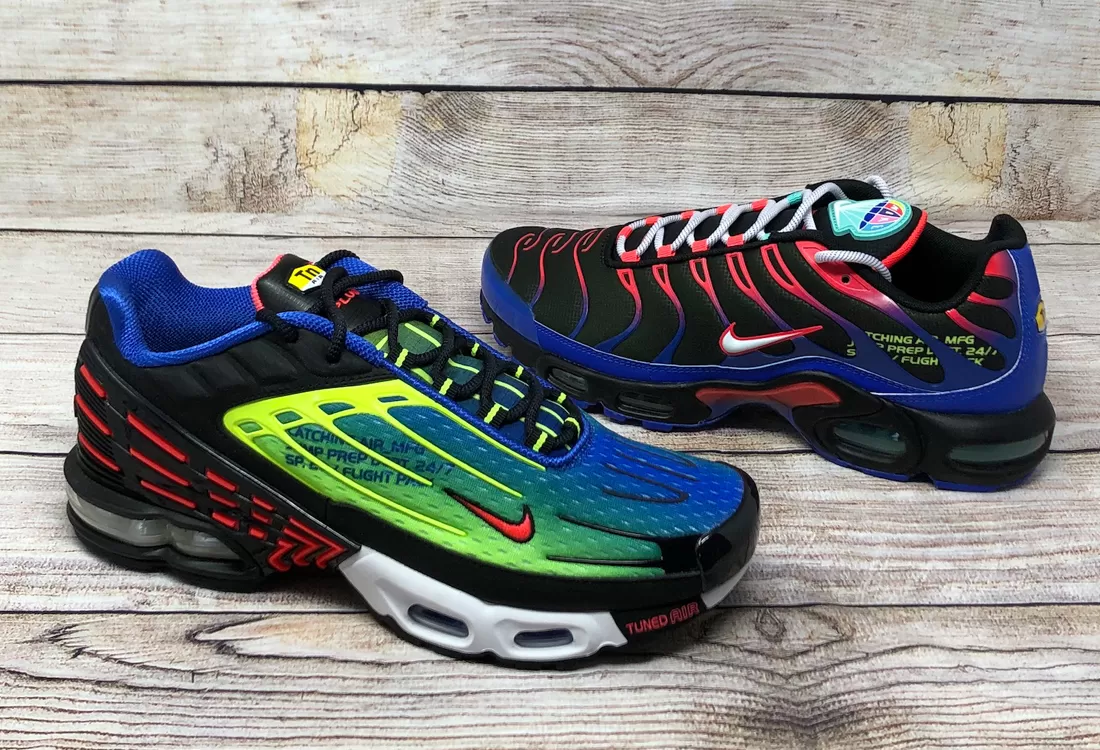 Nike Air Max Plus OG vs 3 III