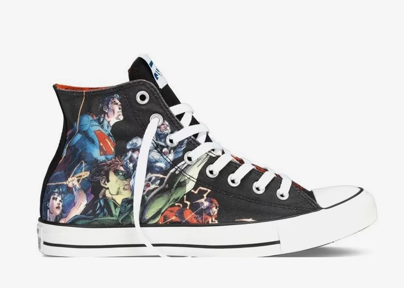 Converse x fashion dc comics