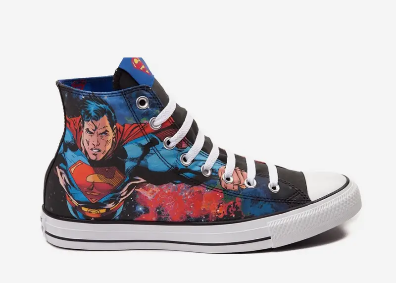 comic book converse shoes