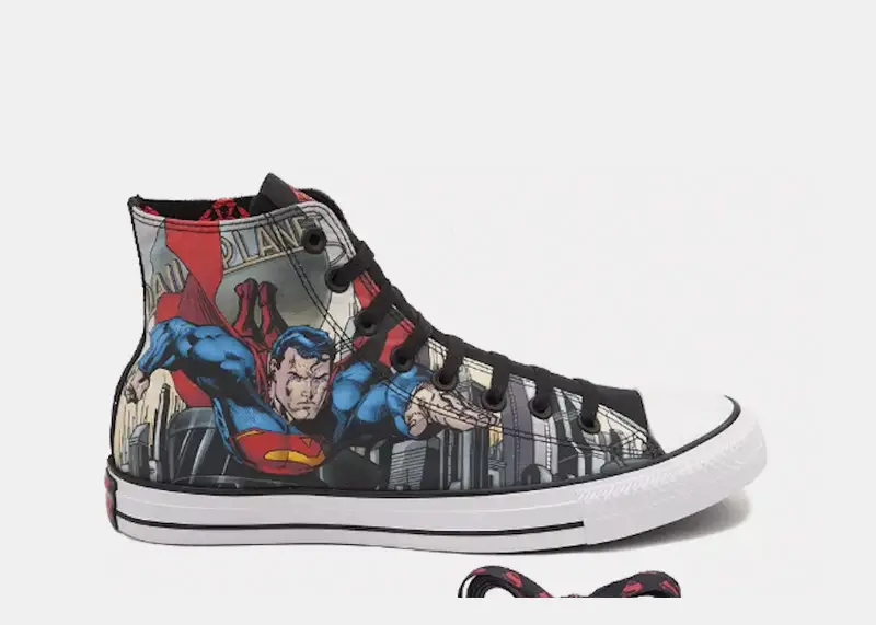 converse superman sneakers