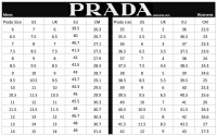 Prada Shoes Size Chart - Soleracks