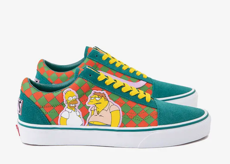 Vans X 'The Simpsons' Collection Celebrates 30 Years Of Iconic Cartoon ...