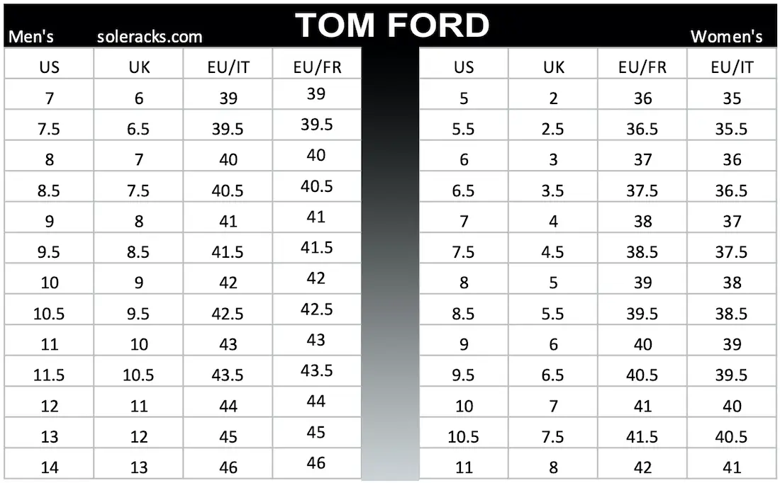 Top 41+ imagen how do tom ford shoes fit