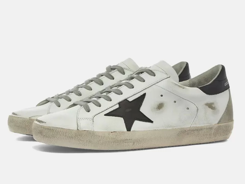 Golden Goose Super Star white black gray1