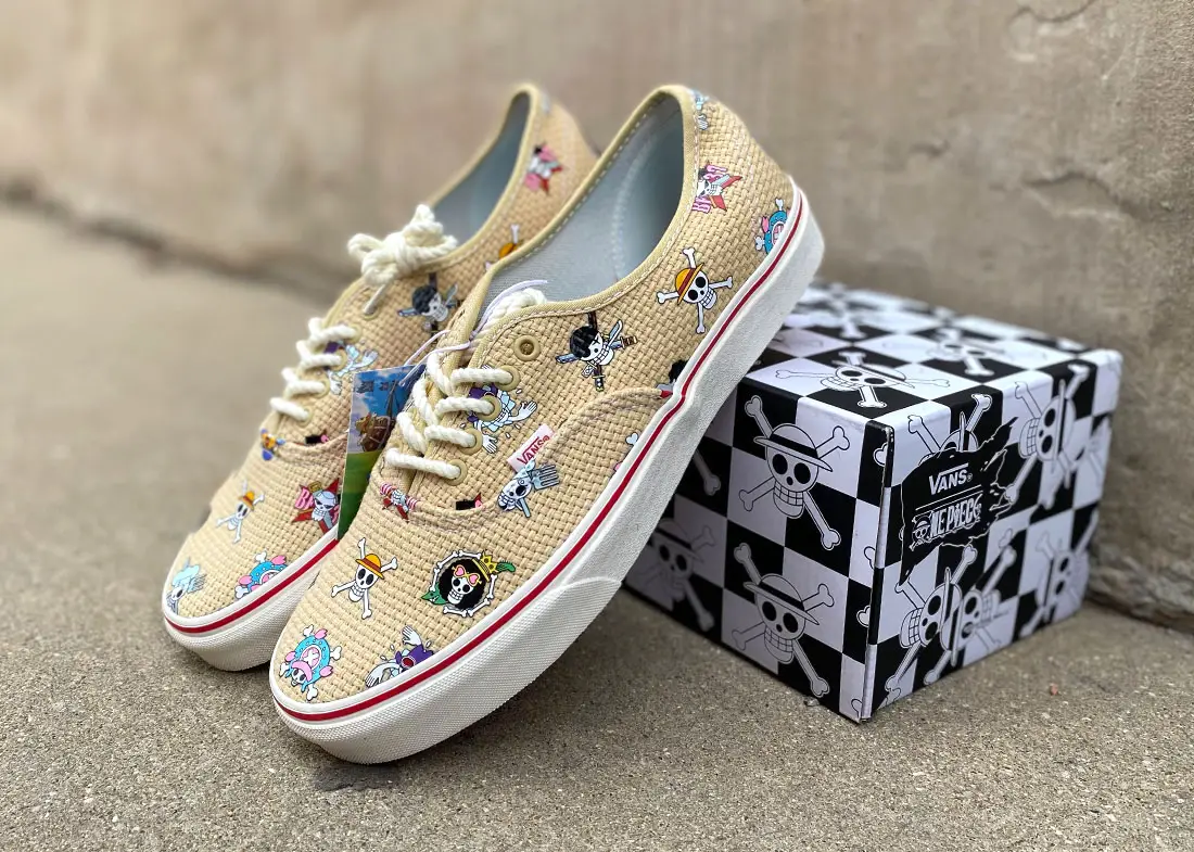One Piece Anime Vans Shoes