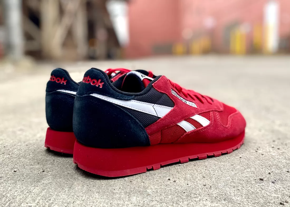 Reebok red black deals