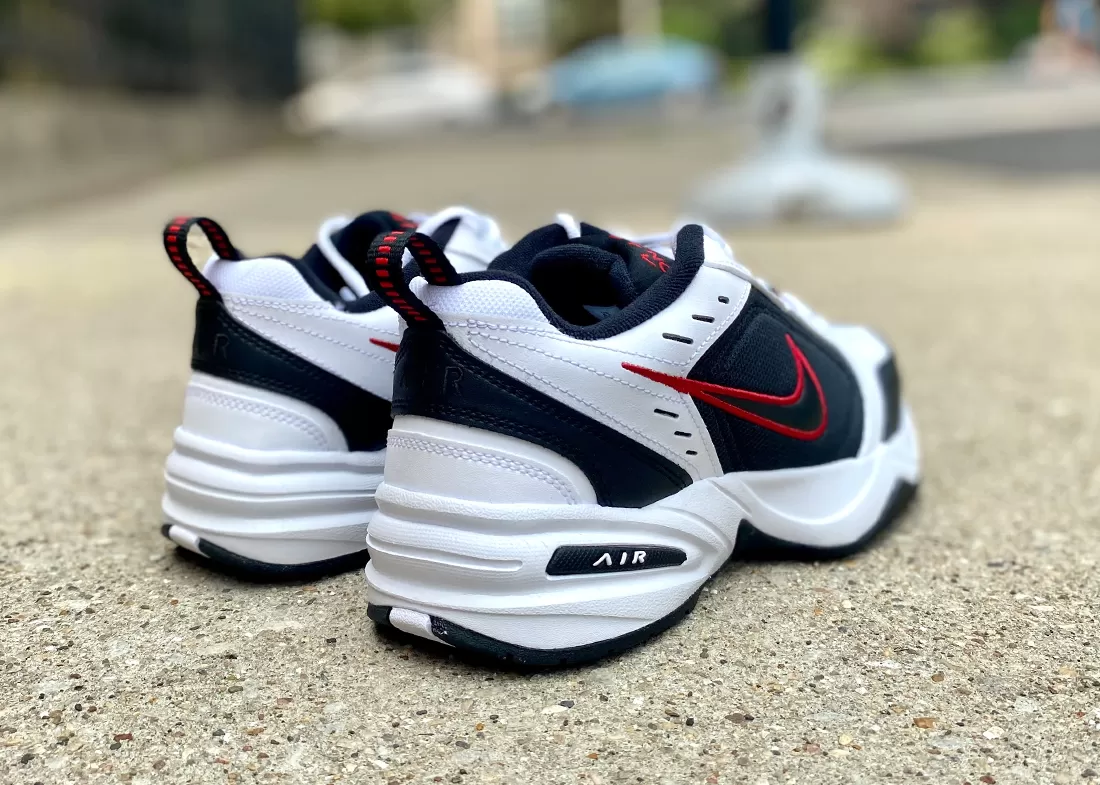 Air monarch black white red online