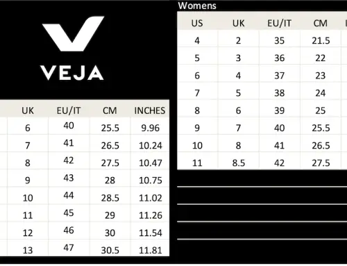 Gucci Shoes Size Chart Conversion -